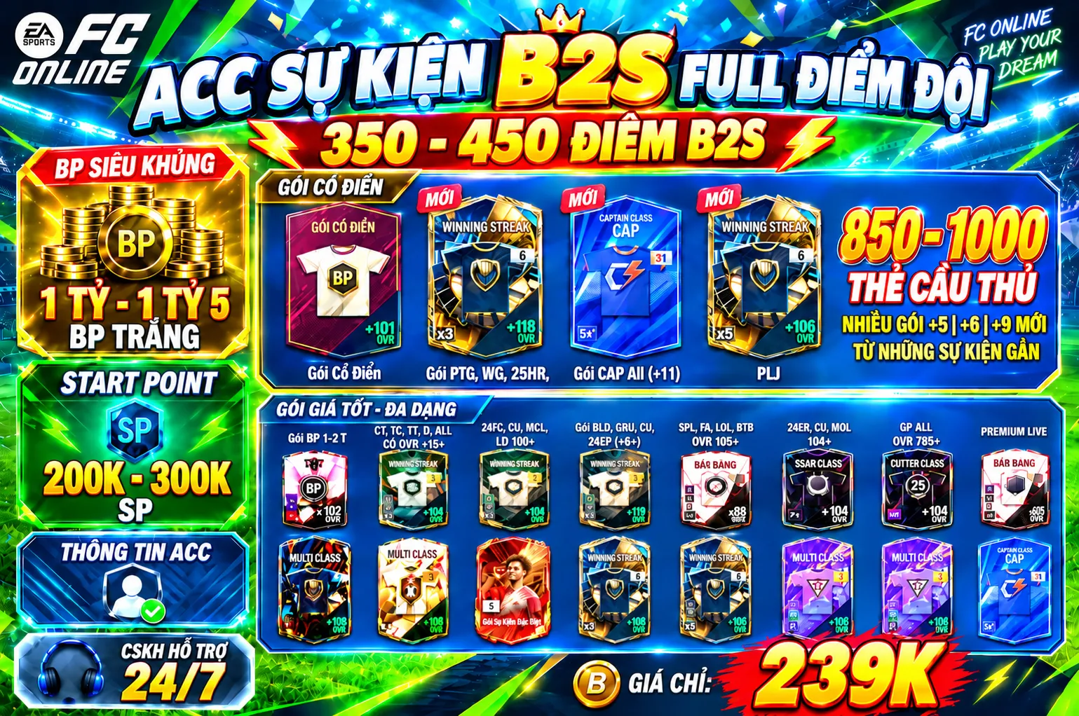 SALE Còn 219 ( B2S )