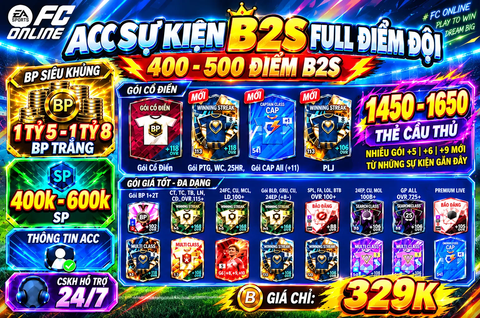 ACC B2S CHƯA ADD MAIL SV